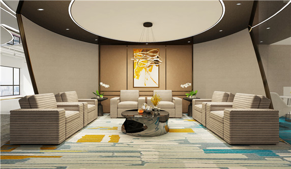 辦公室會客區裝修設計案例